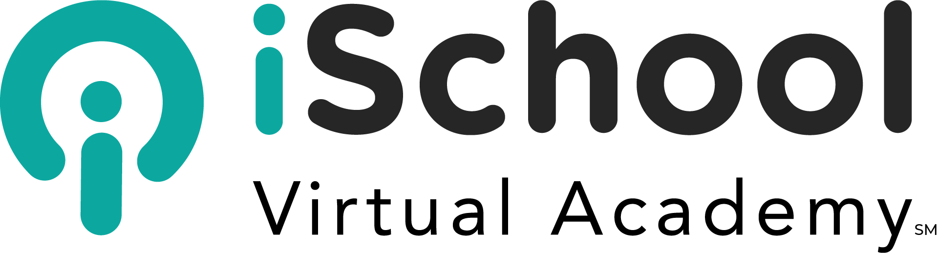 iSchool brand logo with teal and black colors