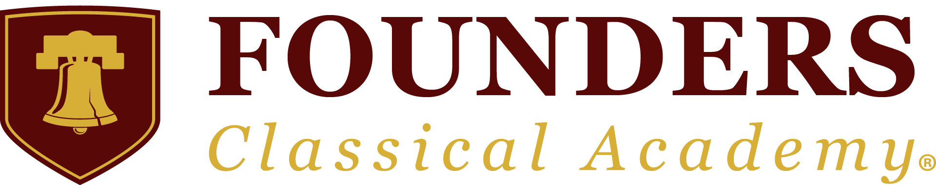 Founders Classical Academy school logo banner