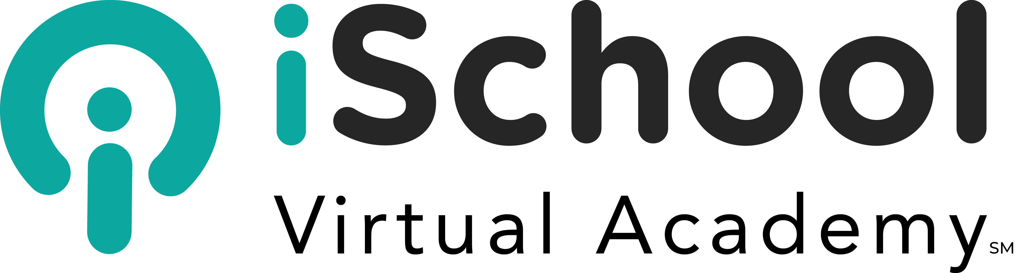 iSchool brand logo with turquoise emblem