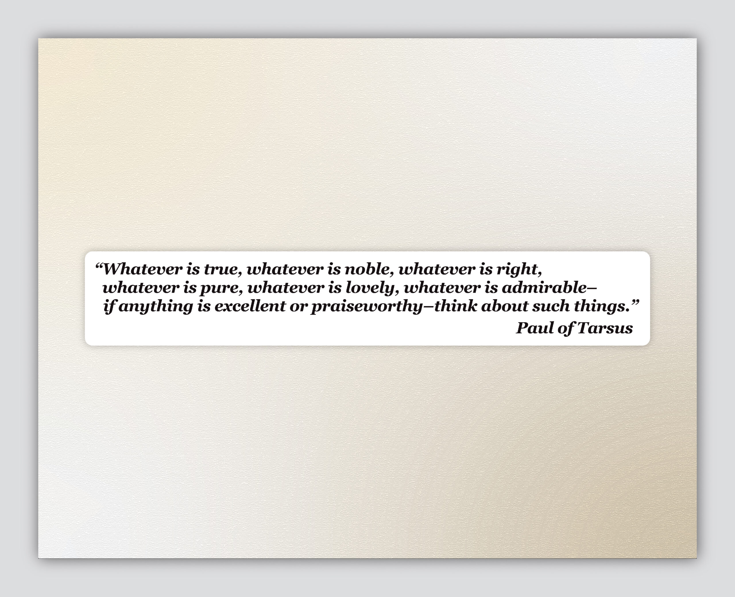 Inspirational quote about excellence and positivity